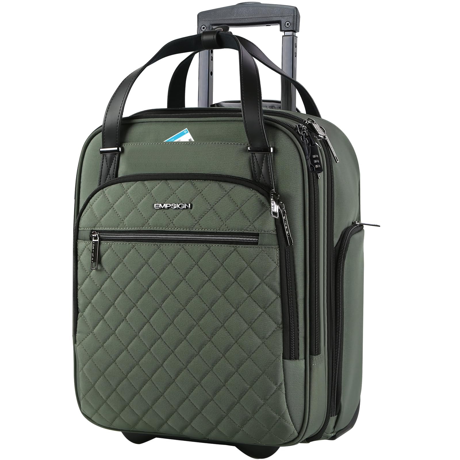 Bolsa De Mano Con Ruedas Empsign Underseat 16 Army Green