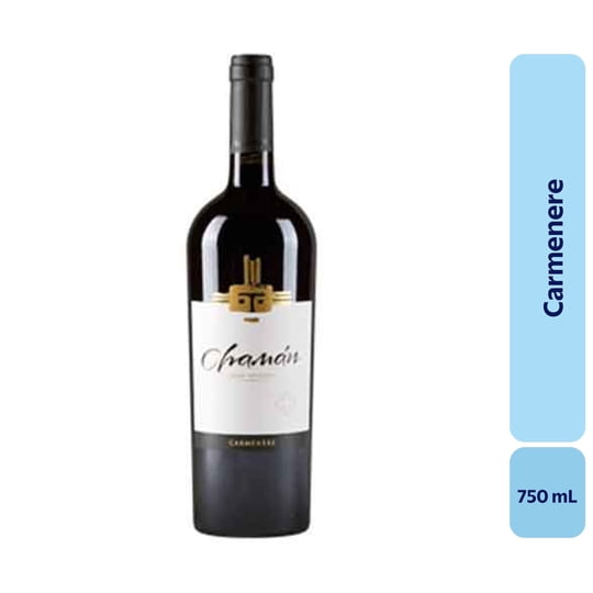 Vino Carménère Botella 750 mL Santa Cruz
