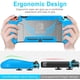 thumbnail image 3 of Compatible con Nintendo Switch Case con protector de pantalla TPU Funda protectora resistente Compatible con Nintendo Switch con absorción de impactos y antiarañazos (Azul), 3 of 7