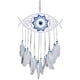 thumbnail image 1 of Atrapasueños De Mal De Ojo Hecho A Mano Para La Decoración De La Sala De Estar De La Oficina Blanco, 1 of 5