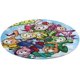 thumbnail image 1 of Los Snorkels Alfombra Redonda de Felpa Coral, Antideslizante, No Desprende Pelusas, Lavable y Duradera para Salón, Dormitorio y Habitación de Niños 60cm, 1 of 6
