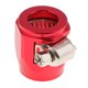 thumbnail image 4 of Aluminio Auto Car An8 Manguera Finisher Finisher Oil Line Line Clip Clamp Red, 4 of 5