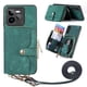 thumbnail image 1 of Funda Tipo Cartera con Correa Cruzada para Realme GT 7 Pro Protección Contra Golpes Verde, 1 of 4