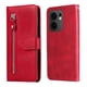 thumbnail image 1 of Funda con Cremallera para OPPO Reno 13F, Carcasa Cartera de Cuero PU con Soporte y Tarjetero, 1 of 5