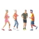 thumbnail image 1 of 4x 1:87 Mu?eca De Figuras Deportivas Para Micro Escena Modelo De Bricolaje Decoración 2.8cm Alto Estilo 1, 1 of 4