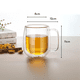 thumbnail image 3 of Set 4 Tazas Doble Pared Vidrio 350 ml, 3 of 8