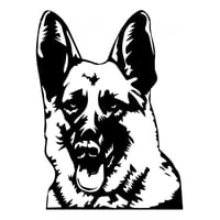 Rienda Libre Graphics - Decomural German Shepherd Dog Pets Ws-34694