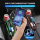 thumbnail image 2 of Organizador de huecos para asientos de coche Keketuohai 2026 con LED de 7 colores, 2 of 8