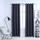 thumbnail image 5 of Cortina Blackout vidaXL con Aros Antracita 94x213 cm - 2 Unidades, 5 of 9
