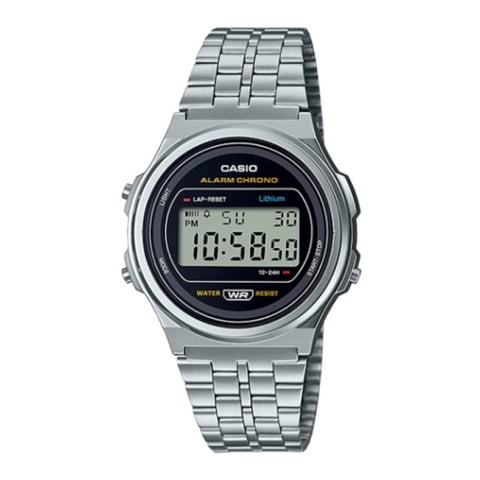 Reloj Digital Plateado Casio A-171We-1A