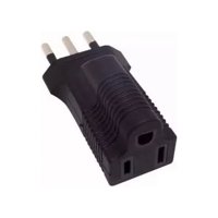 Genérico - Adaptador American A Italia Con Goma Pc