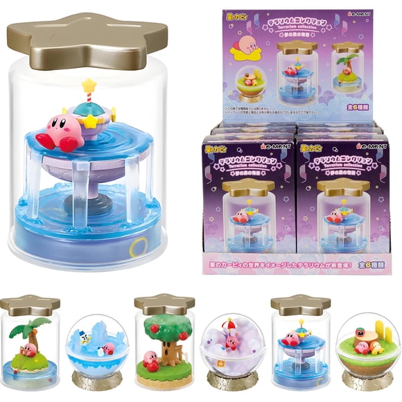 Hamee Kirby Terrarium Collection: set de 6 mini figuras