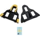 thumbnail image 2 of Calas para bicicleta de carretera para pedales de ciclismo con bloqueo Shimano SPD-SL Calas para zapatillas con sistema Shimano Sh11 (amarillas, 6 grados de flotación), 2 of 3
