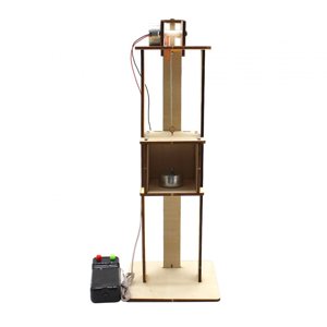 Bothyi - Elevador Eléctrico Modelo Creatividad Para Niños Regalo Creativo Principiantes 100Mmx100Mmx280Mm