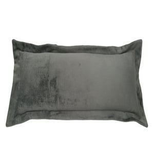 Gios - Cojin Decorativo Felpa Gris