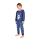 thumbnail image 2 of Pijama Cotton manga larga con bordado y cintura ajustable, 2 of 3