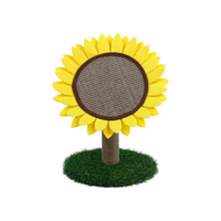 Mundo Online - Rascador Gato Con Forma De Girasol 45 Cm