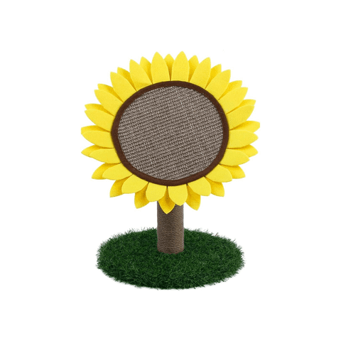 Mundo Online - Rascador Gato Con Forma De Girasol 45 Cm