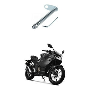 Genérico - Antena Corta Hilo Moto Suzuki Gixxer 150 / 250 Gris