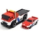 thumbnail image 1 of Diecast Models Maisto Muscle Machines Flatbed Truck #46 Red, 1 of 2