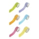 thumbnail image 2 of 6x Cinta de tela arrugada Cinta lisa Cinta arrugada de colores mezclados para Bowknot Envoltura de regalo Embalaje Guirnalda Artesanía DIY Decoración, 2 of 5