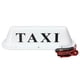 thumbnail image 2 of coche vehículo taxi taxi techo cúpula led signo lámpara shell base magnética blanco, 2 of 5