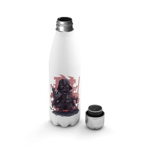Creango - Botella Agua Termica Darth Vader Star War De Acero Inoxidable