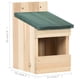 thumbnail image 2 of Caja nido VidaXL Firwood de Bird Houses para montaje en pared, paquete de 4, 2 of 9
