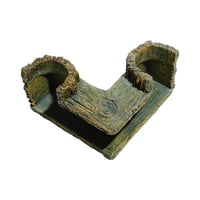 Xusx111 - Cueva Del Acuario | Cueva Del Tanque De Peces Para Esquinas | 13 * 13 * 7 Cm Oculto De Peces Para Acuario | Guppy, Tetra De Neón, Betta Hide | Decoración Del Tanque