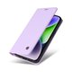 thumbnail image 5 of Funda Billetera de Cuero para iPhone 15 Plus con Tarjetero y Soporte - Tapa Magnética Morado, 5 of 6