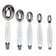 thumbnail image 3 of Juego de cucharas medidoras Cuisipro Silver Standard de acero inoxidable, 3 of 4
