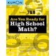 thumbnail image 1 of Libro Kumon ¿Estás listo para las matemáticas de la escuela secundaria? Grados 7 y 8, 1 of 1