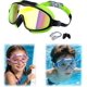 thumbnail image 1 of Gafas natación niños HD montura grande verano visión amplia antivaho clases natación, 1 of 5