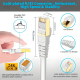 thumbnail image 2 of Cable de Red Cat8 con Conectores RJ-45 de 24K y 20 Metros, 2 of 3