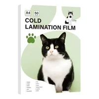 Creaprint - Laminado En Frio Transparente Glossy A4/50 Hojas