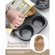 thumbnail image 2 of Molde para magdalenas Bake Choice Jumbo, 6 tazas, antiadherente, acero al carbono, 2 of 8