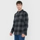 thumbnail image 3 of Camisa Hombre Diseño Cuadros Negro Corona, 3 of 5