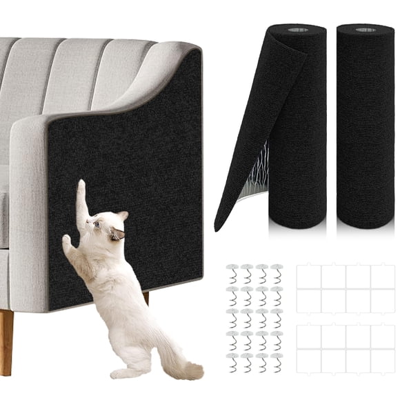 Alfombra Rascadora para Gatos Giomre 200x40cm Autoadhesiva 2 Piezas
