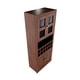 thumbnail image 3 of Vitrina Bar Berlin Madera Vidrio 4 puertas color nogal, 3 of 5