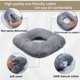 thumbnail image 2 of Almohada en forma de rosquilla Hshbxd para aliviar el dolor del coxis y las hemorroides, 2 of 7