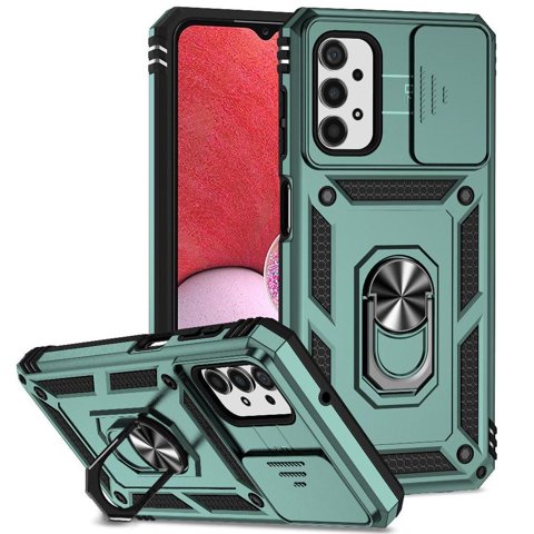 Estuche Gangxun Para Samsung Galaxy A13 4G, Soporte Giratorio 360°, Estilo Mecánico Y Magnético