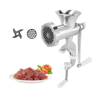 Genérico - Molino Moledor Picador Cortador De Carne Manual Aluminio