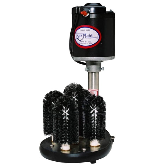 Lavadora eléctrica de vidrio para limpieza vertical con 5 cepillos