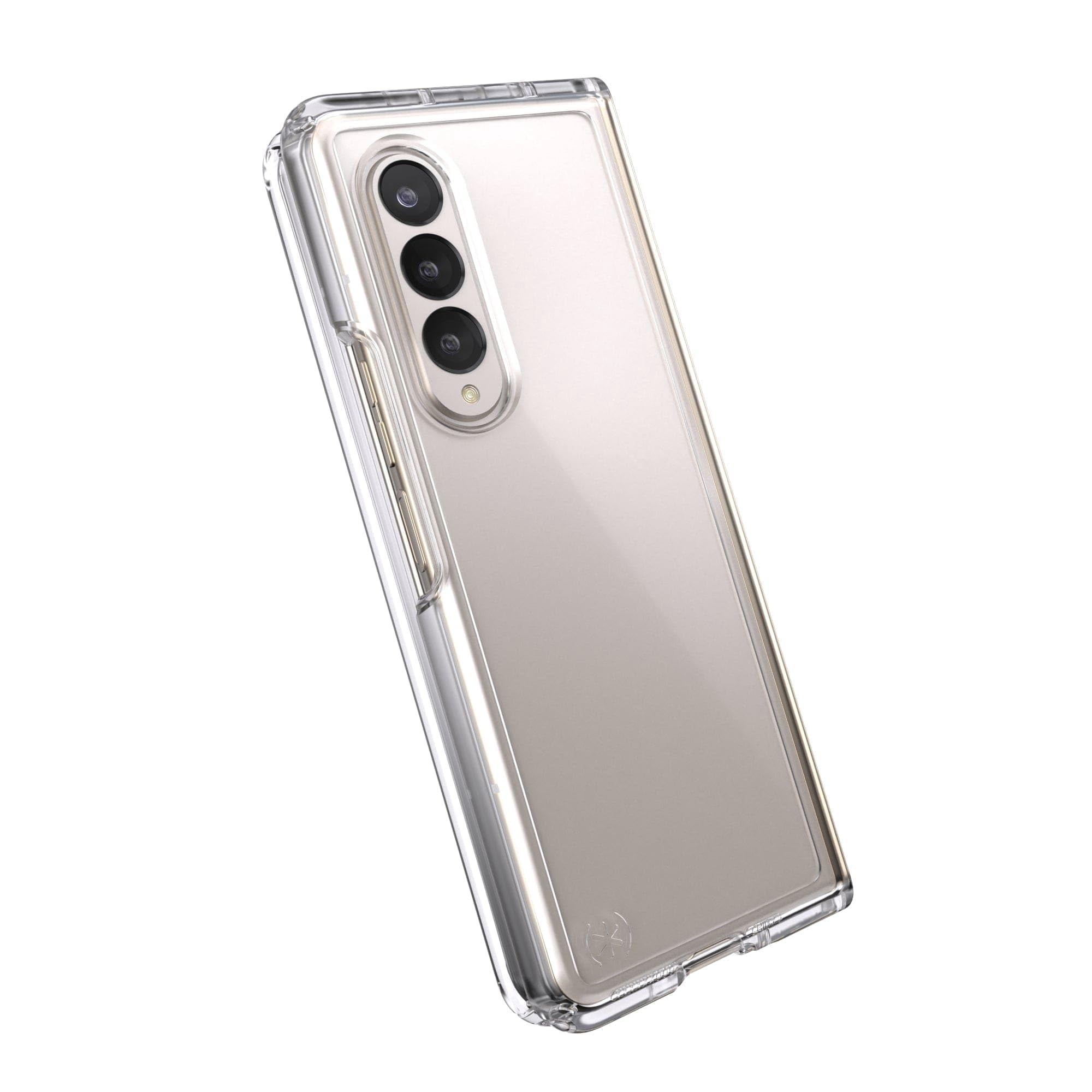 Funda Speck Para Samsung Galaxy Z Fold4 5g Transparente Y Delgada Con Agarre