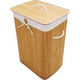 thumbnail image 3 of Cesto ropa rectangular bambú, 3 of 3
