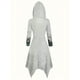 thumbnail image 2 of Gothic Graphic Print Drawstring Hooded Dress, Casual Long Sleeve Dress For Spring & Fall, Women's Clothing, 2 of 3