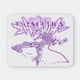 thumbnail image 1 of Mousepad 20x24 Cm - Diseño eva-01 Purple Halftone Burst, 1 of 2