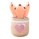 thumbnail image 4 of Plantas En Macetas Peluches Rellenos Mu?eca Suave Decoración Para El Hogar Garra De Oso Rosa, 4 of 5