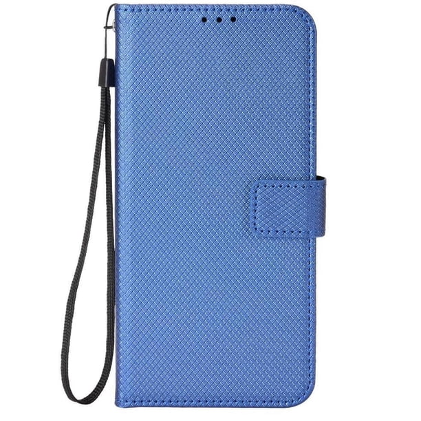 Funda Billetera para TCL K33 5G con Ranuras y Soporte Azul