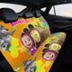 thumbnail image 4 of Masha y el Oso-theme Car Rear Seat Covers Back Elastic Flexible Car Seat Covers Decorative Fits Most Cars 120x59x76cm, 4 of 6